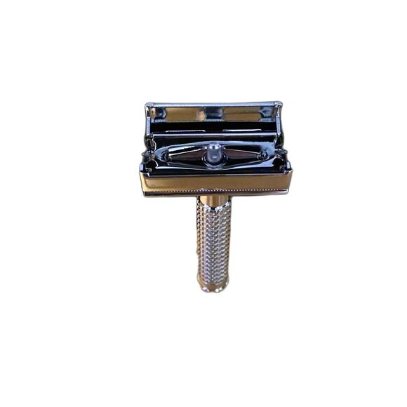 Van Der Hagen TWIST Adjustable Safety Razor Siver 5 Blades - Picture 8 of 10